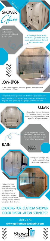 Types of Shower Glass