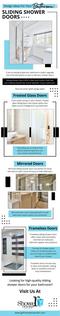 Design Ideas for your Bathroom with Sliding Shower Doors