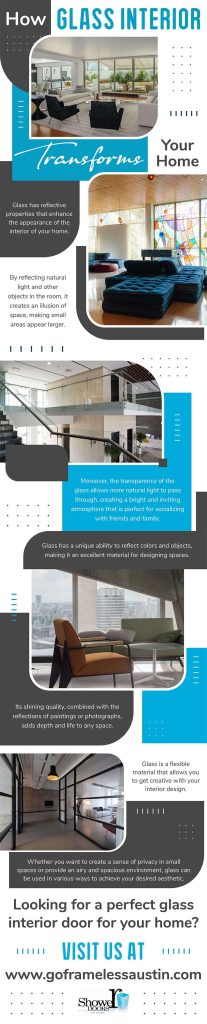 How glass interior transforms your home